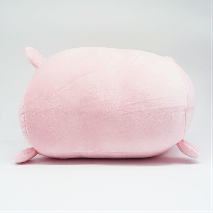 丸いピンクのアルパカ抱きぬいぐるみの別画像